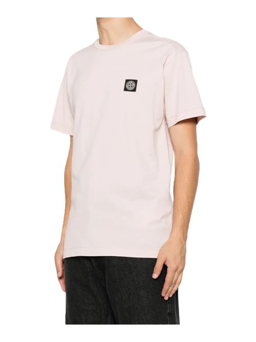 T shirt COTTON JERSEY Stone Island | L2S15 2100027 S0013V0082 ANTIQUE ROSE
